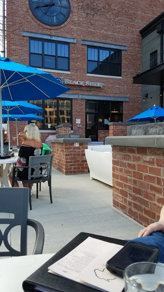 Linear gas fire features installed at Black Sheep Social Club in Cedar Rapids